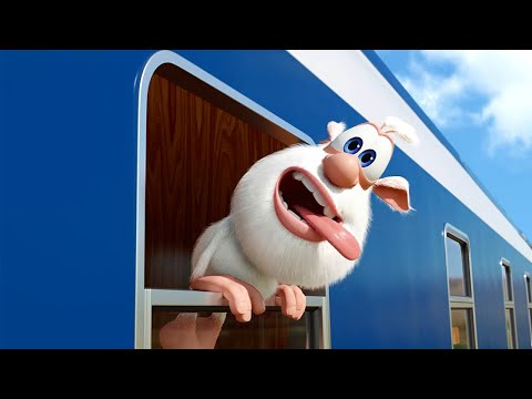 Booba - Train - Episode 28 | Funny Episodes | Toons Mania - Happy Kids