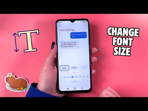 How to Change Font Size on Xiaomi Redmi 10