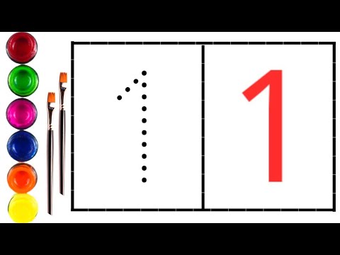 Counting Numbers|1-15|Write and Read Numbers|12345 Learning for Kids|123 Counting for Kids #280