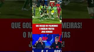 QUE GOLAÇO DO MARLON FREITAS! CHUTE MARAVILHOSO EM PALMEIRAS X GRÊMIO!