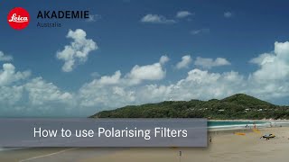 How to use Polarising Filters on your camera.