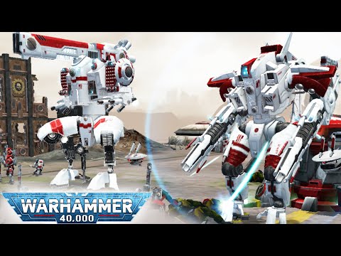 TAU vs ORKS - Unification Mod | Warhammer 40k: Dawn of War: Soulstorm