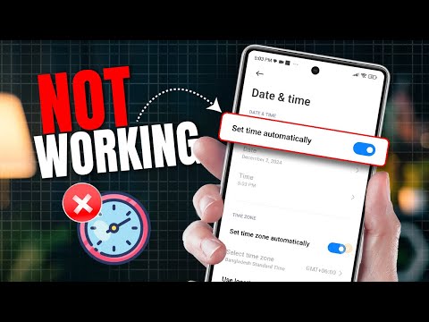 Fix Set Time Zone Automatically Option Not Working on Xiaomi Phones | MIUI Auto Time Zone Problem
