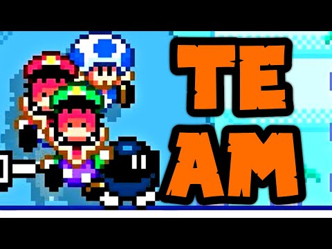 Super Mario Maker 2 Multiplayer Co-OP with Randoms O_o #65