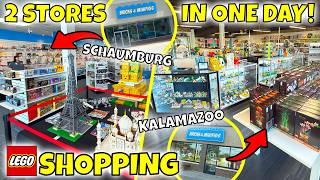 LEGO SHOPPING at “Bricks & Minifigs Schaumburg” + “Bricks & Minifigs Kalamazoo”