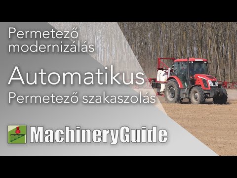 MachineryGuide BSC Pres/Flow permetező szakaszoló és mennyiség szabályzó