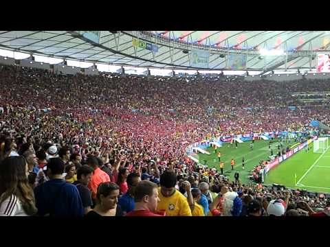Chile y su himno sonaron en el Maracaná