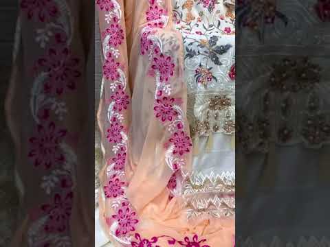 Zaha Dno 10013 Georgette Wholesale Pakistani Suit – product video thumbnail