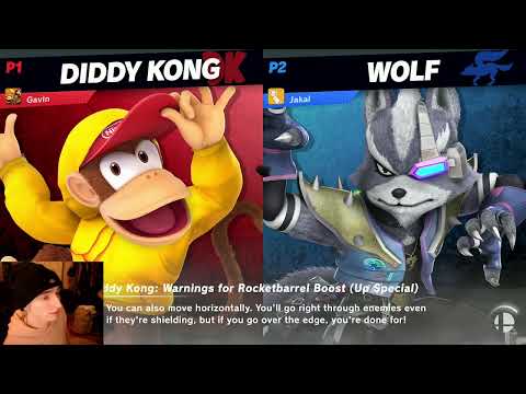 Tweek (Diddy Kong) vs. Jakal (Wolf) | 04 Dec '23