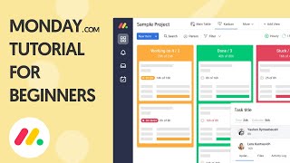 Monday.com Tutorial: Project Management & Time Tracking
