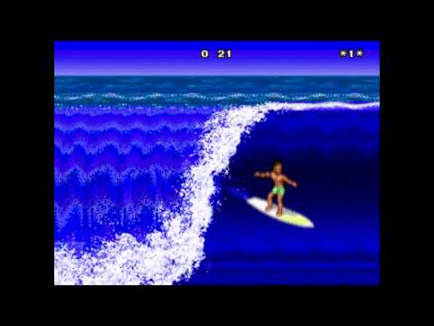 SEGA GENESIS - California Games - Surfing
