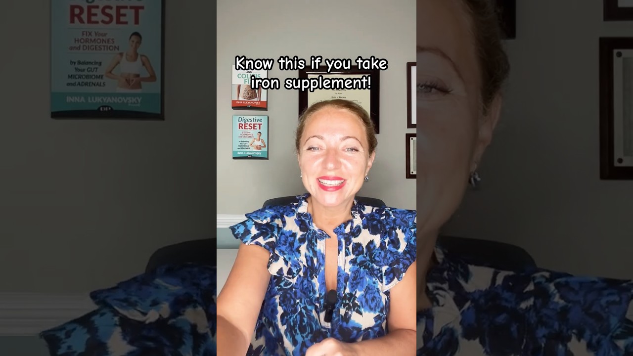 👉 Before You Take Iron Supplements ⚠️ Know This First! #ironsupplement #wellness #pharmacist