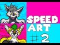 Digital Speedart 2 BetaetaDelota Pineapple Fox Tickle War