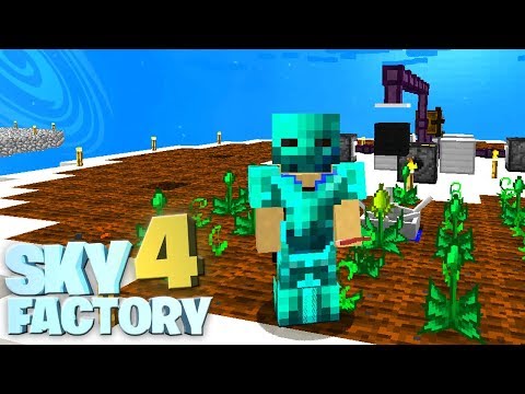 Mystical Agriculture! LOTS of resources! - Minecraft Sky Factory 4 #11
