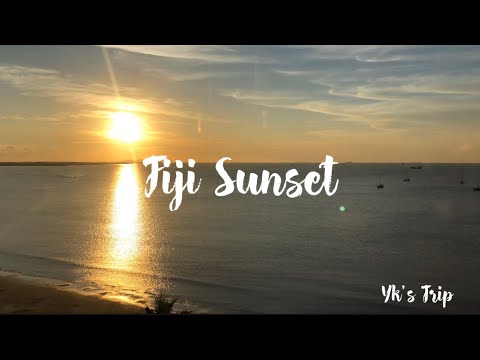 【Fiji Sunset】~Bamboo backpackers in Fiji~