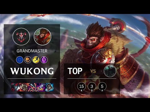 Wukong Top vs Mordekaiser - EUW Grandmaster Patch 10.23