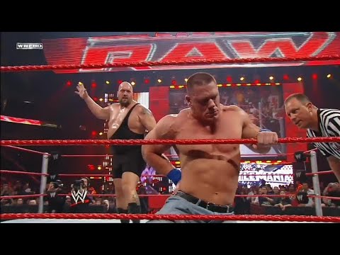 John Cena Vs Big Show 03/30/2009 (2/2)
