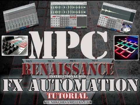 MPC Renaissance - MPC Studio FX Automation Tutorial.