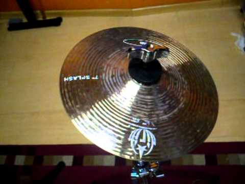 Diril Cymbals Brasil - 7 Splash AD Serie.wmv