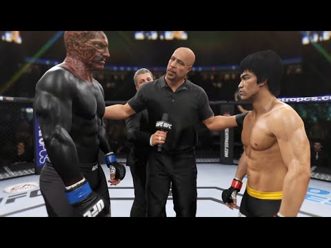 Bruce Lee vs. Darkman - EA Sports UFC 2 🐲 - Dragon Fights 🐉