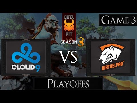 Dota 2 Cloud 9 vs Virtus.Pro | Dota PIT Season 3