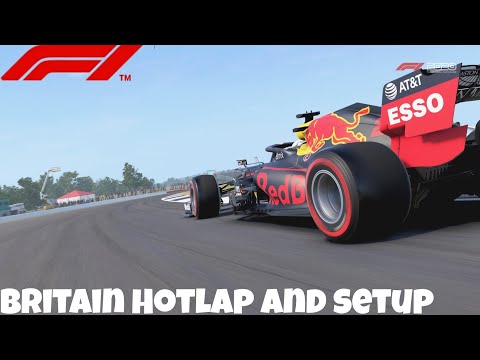 F1 2020 Britain Hotlap and setup