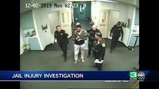 Surveillance video released after Stockton man claims he was severely beaten by correctional offi...