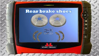 How to replace the rear brake shoes on 2003 to 2008 Toyota Corolla Vehicles