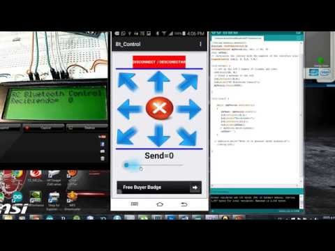 RC Bluetooth Control Video