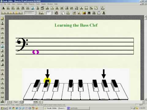 A new way to read the Bass Clef: tutorial plus 