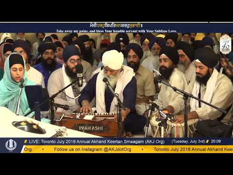 041 Toronto July 2018 - Tuesday Evening - Bhai Tejinderpal Singh Jee Doola Veerji