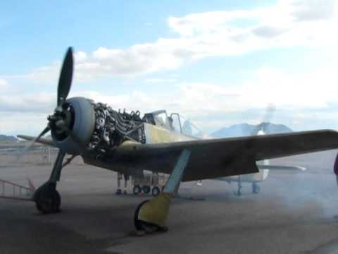 FHC's original Fw 190 A-5 engine test