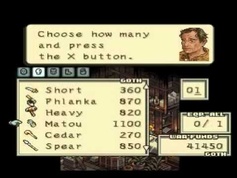 Let's play Tactics Ogre 37