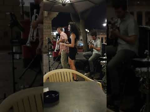 Jasmine Abela sings Stevie Wonder at Cafe Cordina, Valletta, Malta