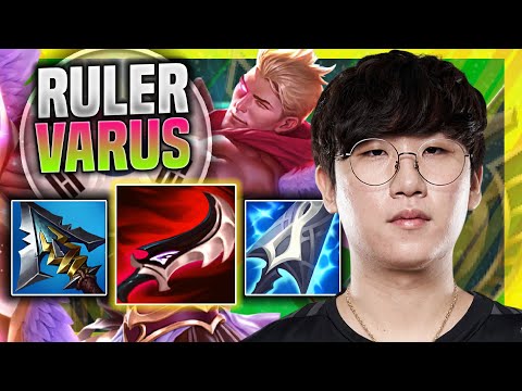 RULER DOMINATING WITH VARUS! - GEN Ruler Plays Varus ADC vs Kai'sa! | Season 11