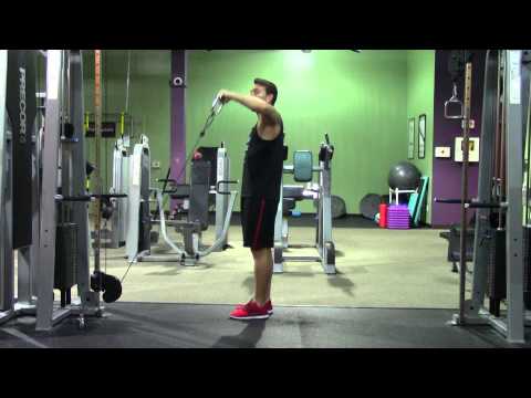 Cable Upright External Rotation - HASfit Rotator Cuff Exercise Demonstration - Exercises