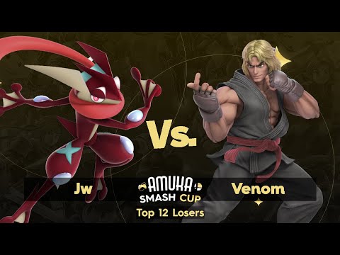 The Amuka Smash Cup - Jw (Greninja) Vs. Venom (Ryu/Joker/Ken) Losers Top 12