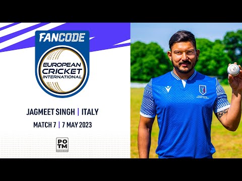 POTM: J.Singh - FRA vs ITA | Highlights | FanCode ECI Italy, Milan | 7 May 2023 | ECI23.046