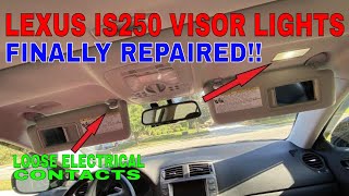2021-2025 Lexus IS300, IS350 & IS500 Sun Visor: Drooping, Color