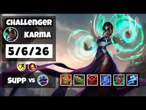 Karma 11.16 Gameplay Challenger Replay S11 Support (5/6/26) - BR