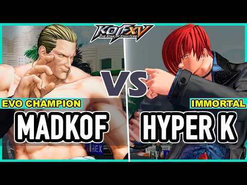 KOF XV ▰ Madkof (Geese/Rugal/Goenitz) vs Hyper K (Iori/Benimaru/K')