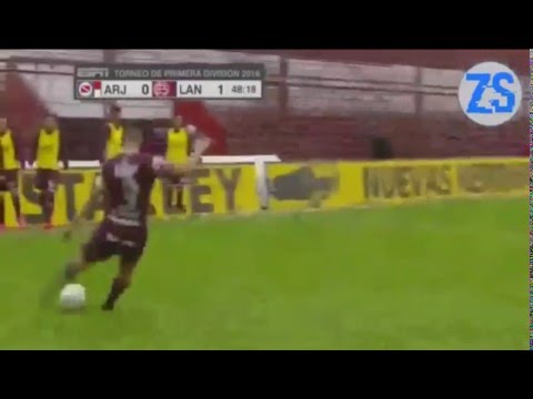 Gol de Maximiliano Velazquez - Argentinos Jrs 0 Vs 1 Lanus - Fecha 15 - Liga Argentina