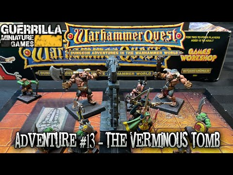 #TBT Warhammer Quest (1995) - Adventure #13 - The Verminous Tomb