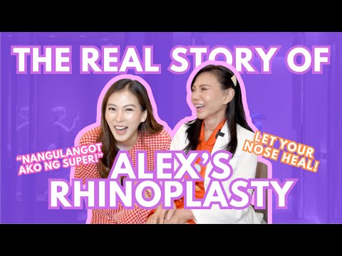 The REAL Story of Alex Gonzaga's Rhinoplasty | Her nose job, her love life, and more chika