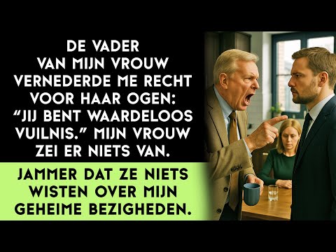 Mijn schoonvader noemde me drie jaar lang een mislukkeling– totdat hij ontdekte wie ik werkelijk ben