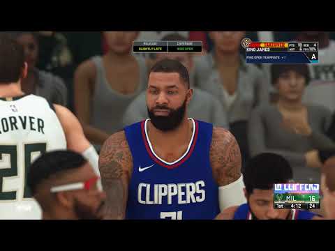 NBA 2K21 MY CAREER   EP 125 CLIPPERS VS BUCKS