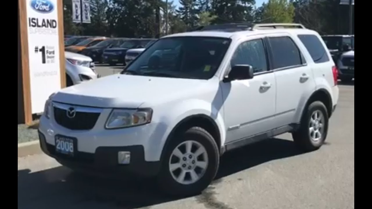 2008 Mazda Tribute W/ Moonroof, Leather AWD Review ...