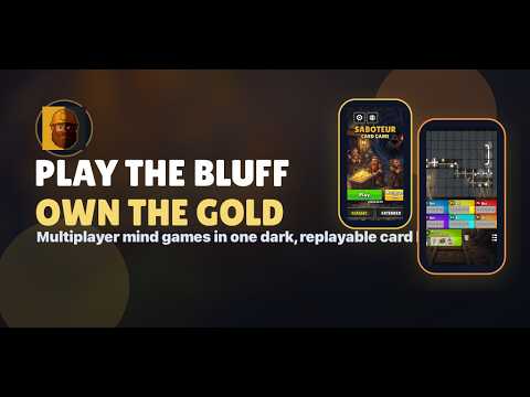 Saboteur Card Game