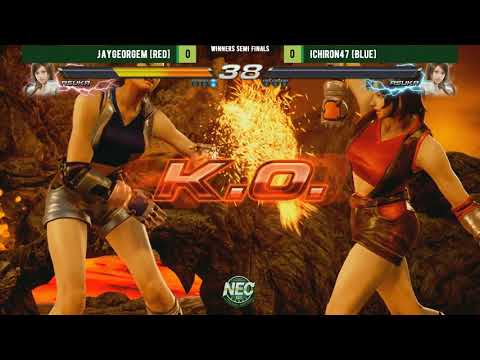 Ichiron47 (Asuka Blue) vs Jaygeorgem (Asuka Red) - TOP 8 NECXVIII TEKKEN 7 Tournament