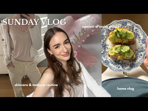 DOMOWY VLOG🧘🏻‍♀️🧖🏻‍♀️🤍 | spokojna niedziela razem